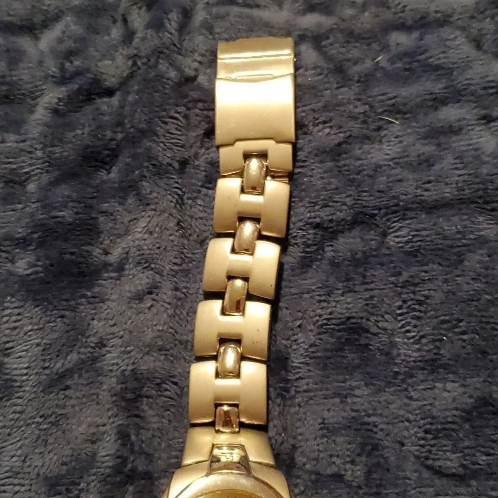 Swiss Navy Gold &‎ Silver Analog Watch